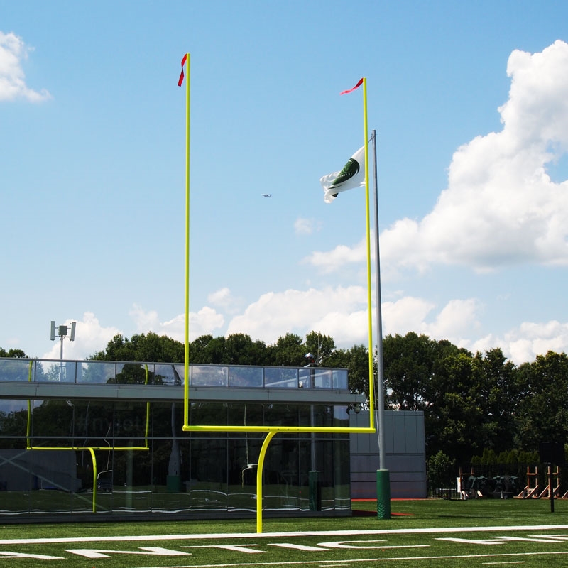 Hinged 6' Offset Football Goal Posts