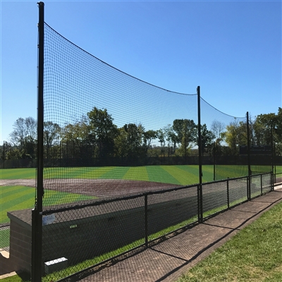 Sports Protective Net Strong and Sturdy Baseball Backstop Nets Sports Netting Barrier Net for Outdoor Court Fence Blocking,5x 5 