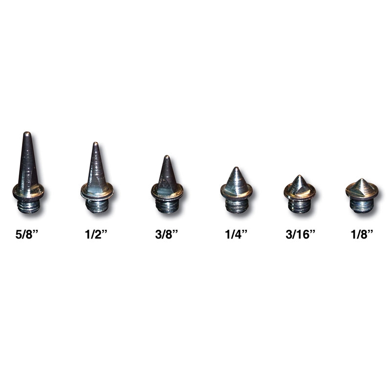 Precision Pyramid Athletic Spikes Training Running Grass 4mm box Of 6 